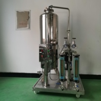 Machine de remplissage de liquide semi-automatique à 4 têtes pour boissons gazeuses au CO2