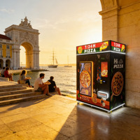 Máquina Expendedora de Pizza de Diseño de Lujo |   Atraiga Más Clientes |   Construcción Premium para Zonas de Alto Tráfico