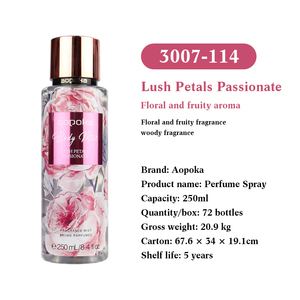 Aopoka Profumo Donna, 20 Fragranze, Body Mist Originale, Spray Corpo a Lunga Durata 250ml, Bellezza all'Ingrosso Profumi - Product Image 4