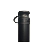 Tube de rangement étanche en plastique PP King Size 116 mm 121 mm avec couvercle à clapet pour pilules et accessoires – Tube POP TOP