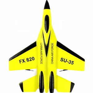 2.4G SU-35 fixed wing epp foam military hobby model plane toy rc for beginners fx-820