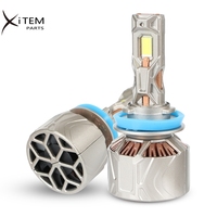Ampoules de phare LED H7 12V 24V 30000LM 240W, phares LED H4 Canbus H1 H11 9005 9006, éclairage turbo pour voiture 6500K