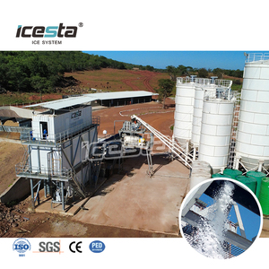 ICESTA Planta de Hielo en Escamas Industrial de 20 Toneladas, de Larga Vida Útil, Ahorro de Energía, Alta Fiabilidad, con Sistema Automático de Recogida de Hielo - Product Image 3