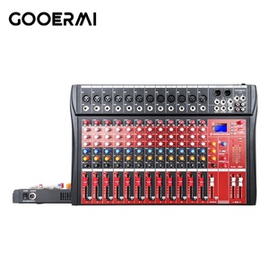 CT12 Music Equipment Studio Professional Audio Mixer 12 Channel <strong>DJ</strong> Mixing Console Audio <strong>Controller</strong> - Product Image 1