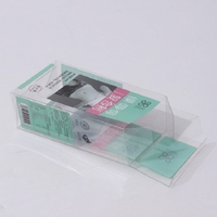 Boîtes en plastique pour animaux de compagnie, personnalisées, jetables, transparentes, carrées, pliables, avec impression