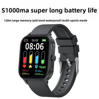 Nuevo Reloj Inteligente JU105 con Detección de Oxígeno en Sangre y Sueño, Batería de Gran Capacidad de 1000 mAh, Larga Duración, Compatible con Sistemas IOS y Android