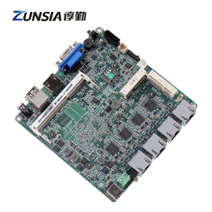 4 Lan Ports Firewall Motherboard Celeron J1900 E3845 DDR3 VGA HD1.4 Router Pfsense Network Security Industrial Mainboard - Product Image 1