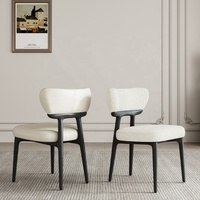 Chaises en bois pour salle à manger, Sillas De Comedor, bois de frêne noir, chaises de salle à manger d'intérieur