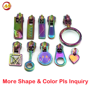 Custom Logo Metal Zipper Puller Slider for Handbags Backpacks <b>Jackets</b> and Luggage Hardware - Product Image 4
