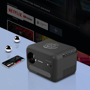 โปรเจคเตอร์ไร้สายแบบพกพา รองรับหลายอุปกรณ์ ระบบ Android TV ของ Google ของแท้ ความละเอียด 4K สมาร์ท HD - Product Image 1
