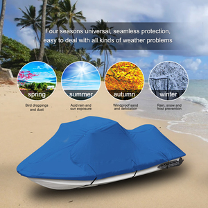 Cubierta de <span class=keywords><strong>barco</strong></span> Jet Ski, precio de fábrica china, negro, azul, protección uv impermeable - Product Image 5