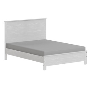 HMS สีขาว shiplap เตียงนอนไม้เนื้อแข็งโครงเตียงควีนทำด้วยมือ - Product Image 5