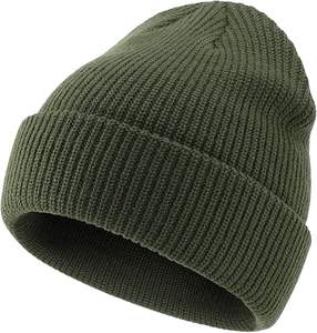 Gorro de Punto de Poliéster Bordado con Logotipo Personalizado, Impresión Digital, Patrón Geométrico a Rayas, Suave, para las 4 Estaciones, Accesorios Unisex - Product Image 5