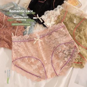 Трусики женские кружевные бесшовные до середины талии - Product Image 3