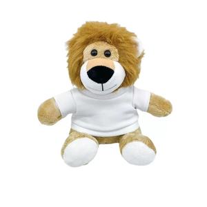 Lindo León con camiseta Aceptar logotipo personalizado Bebé León Juguete para niños - Product Image 2
