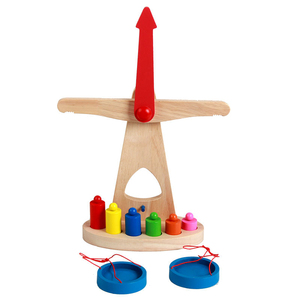 Montessori-SKY - Balanza <span class=keywords><strong>de</strong></span> Equilibrio <span class=keywords><strong>con</strong></span> Peso, <span class=keywords><strong>de</strong></span> Madera <span class=keywords><strong>de</strong></span> Haya, Colorida, Ecológica, Herramienta Educativa <span class=keywords><strong>para</strong></span> el Aprendizaje Temprano, Juguete <span class=keywords><strong>para</strong></span> Niños <span class=keywords><strong>de</strong></span> 3 a 7 Años - Product Image 4