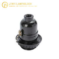 Accesorios de iluminación E26 Enchufe de lámpara 250V 250W Enchufe de baquelita con cadena de tracción E26 Lámpara para matar mosquitos Focos Led