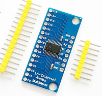 CD74HC4067 multiplexeur analogique haute vitesse CMOS 16 canaux analogique/numérique