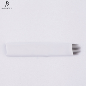 0.18/0.2/0.25mm Biomaser Microblading fornisce <span class=keywords><strong>aghi</strong></span> per tatuaggi monouso con lame Microblading <span class=keywords><strong>aghi</strong></span> per tatuaggio del sopracciglio - Product Image 4