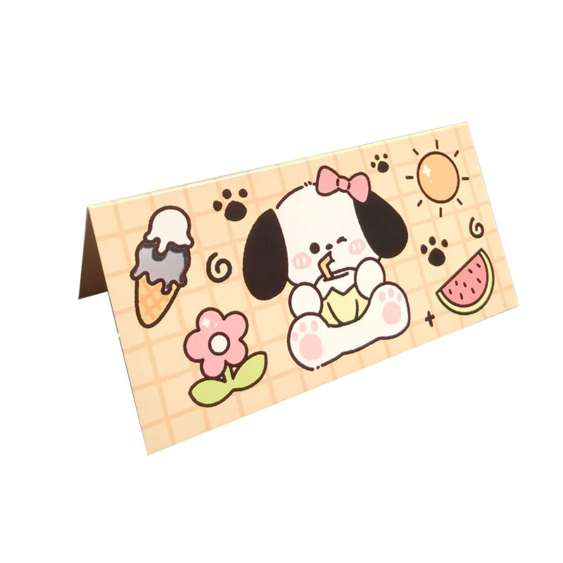 4 carta piegata di colore misto