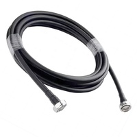 Low Pim Koaxial-Schott-Überspannung schutz 4.3 /10 Stecker 1/2 Super flex Rf-Überbrückung kabel 4.3-10 Stecker 5M