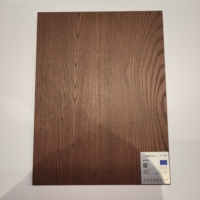 Panneau de placage en bois naturel préfini, laqué Excimer, 4x9 pieds, écologique, résistant à l'eau, revêtement mural intérieur pour cuisine