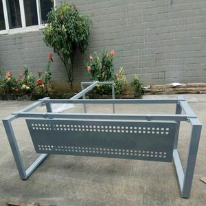 Guangzhou <span class=keywords><strong>BERSON</strong></span> muebles nuevo diseño Escritorio de lujo muebles de oficina un lado con marco de gabinete - Product Image 3