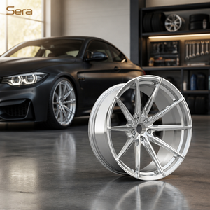 Jantes de course en alliage forgé chromé concave profond Sera Custom 18 19 20 21 22 24 pouces 5X112 5X120 compatibles BMW M3 M4 M5 Mercedes <span class=keywords><strong>AMG</strong></span> - Product Image 1