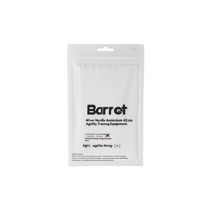 Vallas de obstáculos de aluminio Barret de 32 mm y 40 cm de altura fija para entrenamiento de agilidad - Product Image 2