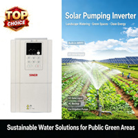 Inversor de bomba solar monofásico y trifásico 220V/380V 0.75kw 1.5kw 2.2kw a prueba de agua para sistemas de riego solar