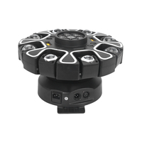 MOKE 260W 16 Bras Rotatifs à 360 Degrés, Lumière à Effet LED DMX512 pour Scène, Fête, DJ, Discothèque, Bar, KTV, Mariage, Concert, Boîte de Nuit