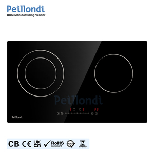 Placa de Cocción Eléctrica de Cerámica Integrada con Control Deslizante de 2 Quemadores, Calidad Premium ODM con Más de 15 Años de Experiencia, Placa de Cocción Infrarroja - Product Image 2