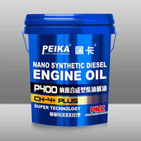 Huile moteur diesel entièrement synthétique API CH-4 15W40 Lubrifiant à haute pression pour camions lourds