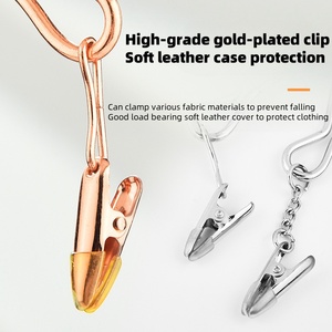 Cintres organisateur de sous-vêtements et de <span class=keywords><strong>soutien</strong></span>-<span class=keywords><strong>gorge</strong></span> en métal de haute qualité avec clips cintres d'exposition de lingerie femme pour cuisine et salon - Product Image 3