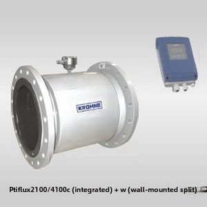 เครื่องวัดอัตราการไหลแบบหนีบ KROHNE OPTIFLUX4100CW ทำจากสแตนเลส ความแม่นยำสูง 0.5% สำหรับของเหลวที่เป็นอิเล็กทรอนิกส์ มีสินค้าในสต็อก - Product Image 2