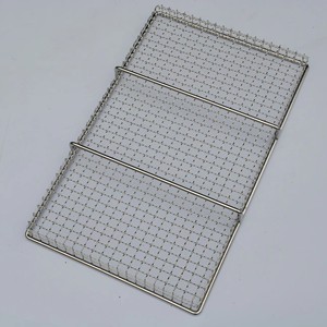 Plateau de cuisson perforé en maille métallique en acier inoxydable 316 de qualité alimentaire marine pour rôtir la <span class=keywords><strong>pizza</strong></span> et les fruits secs - Product Image 1