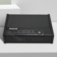 CEQSAFE Coffre-fort pour arme à feu, petit, à empreinte digitale biométrique, avec port d'alimentation d'urgence Type C, vente chaude
