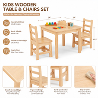 Muebles Preescolares Montessori, Mesas, Sillas y Almacenamiento para Niños Pequeños, Jardín de Infancia, Guardería, Centro de Cuidado Infantil