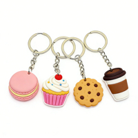 Porte-clés en silicone personnalisé de haute qualité et durable, porte-clés en acier inoxydable 2D/3D, logo en PVC 3D imprimé en relief, promotionnel