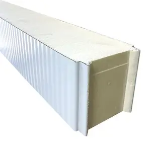 Полиуретановая сэндвич-панель для холодного хранения, изолированная кровельная настенная панель для холодного помещения, Полиуретановая панель
