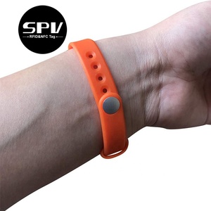 Tái Sử Dụng Không Thấm Nước Rfid Ban Nhạc Cổ Tay Mifare Ultralight C Silicone NFC Vòng Đeo Tay Thụ Động ID PVC Dây Đeo Cổ Tay - Product Image 5