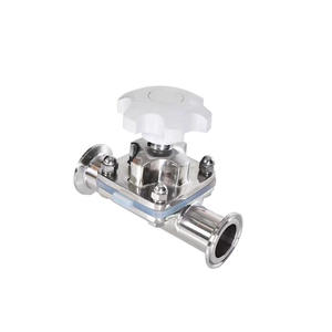 Vanne papillon manuelle en acier inoxydable de qualité alimentaire, installation rapide, vanne de retenue Q81F-16P, pince de serrage, vanne à bille sanitaire en trois parties - Product Image 5