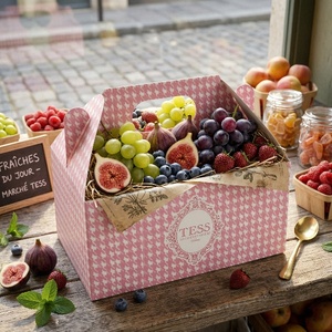 Caja de Frutas de Lujo, Empaque Personalizado, Directo de Fábrica, OEM ODM para Productos Frescos, Regalos y Promoción de Marca - Product Image 3