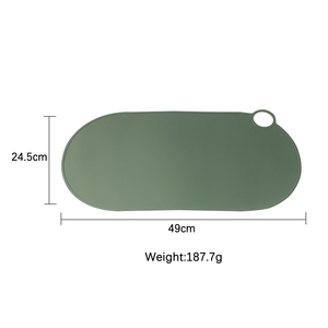 แผ่นรองภาชนะอาหารซิลิโคนสำหรับเด็กแผ่นรองจานอาหารสำหรับโต๊ะอาหาร - Product Image 2