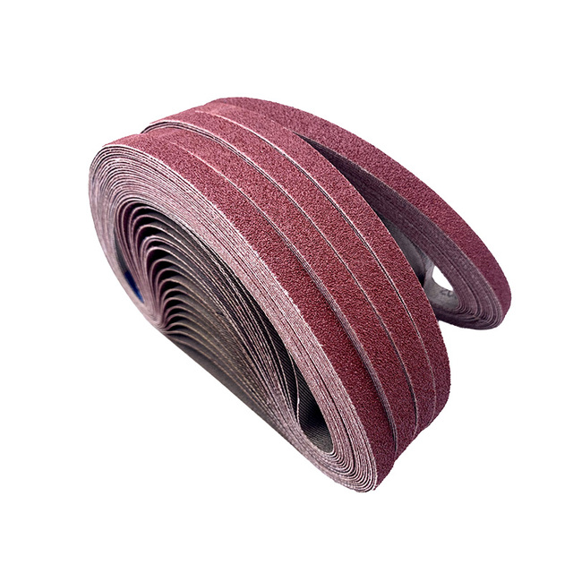 High Grinding Sanding Belt 120*60mm Aluminum Oxide Abrasives Belt