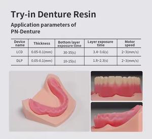 Aura3D ลองฟันปลอมเรซินฐานยืดหยุ่นวัสดุเรซินฟันปลอม - Product Image 6