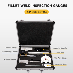 Visuele inspectie lasmeter set, set voor hoeklassen, inspectielasmeter - Product Image 1
