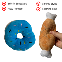 Yisipet Gros Chien En Peluche Grinçant Jouets Petit Pet Squeaker Jouet pour Chiot