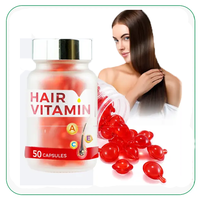 Huile capillaire hydratante en profondeur Ausreson OEM, capsules de soin capillaire à l'huile d'avocat, vitamines A, C, E, pro-vitamine B5