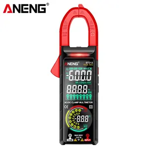 Pinza Amperimétrica Multifuncional <span class=keywords><strong>ANENG</strong></span> AC/DC, Pantalla Dual Inteligente, <span class=keywords><strong>Amperímetro</strong></span> de Alta Precisión Totalmente Automático ST213, Mide Voltaje - Product Image 5